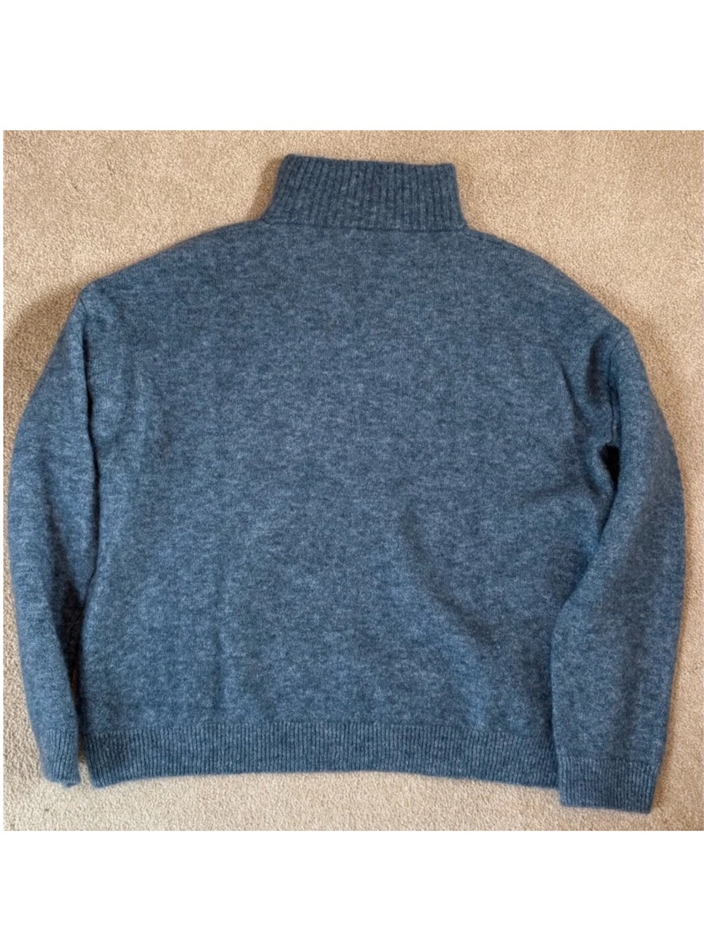 RARE Sezane Tobias Jumper in Blue Storm - Picture 9 of 12